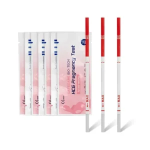 Portable Disposable Rapid Urine Test Strips Home Pregnancy Test Manual Plastic Material Pathological Analysis Equipment
