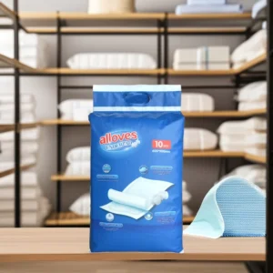 Portable Disposable Waterproof Bed Sheet Diaper Changing Pad with Disposable Baby Diapers and Changing Mat