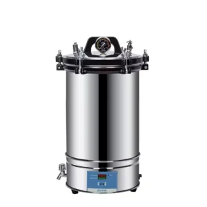 Portable High Pressure High Temperature 128 Degree Spice Steam Sterilization Manual Steam Sterilizer