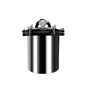 Portable High Pressure Steam Sterilizer Aluminum 12L 1.2KW Lab Drying Equipment