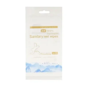 Portable Individual Wrapped Single Piece 99.9 Sterilization Antibacterial Travel Pocket Size Disposable Sanitary Wet Wipes