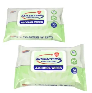 Portable Isopropyl Alcohol Disinfecting Wipes, Custom Logo Lint-Free Cleansing Wipes for On-The-Go Use