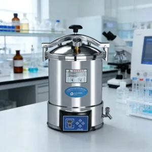 Portable LED Display Autoclave Steam Sterilizer Laboratory Portable Sterilizer