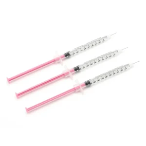 Portable Livestock Insulin Syringe 30G 31G Ultra Thin Needle 6mm 8mm Accurate Dosing 1ml Barn Breeding