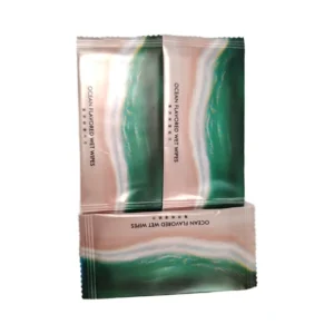 Portable Single Non Woven Wet Wipe Pure for Travel Restaurant Hotel Custom Logo Nonwoven Wipe Tissue