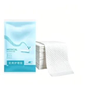 Postpartum Underpads Disposable Blue Bed Pads Individually Sealed Adult