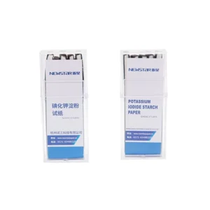 Potassium Iodide Starch Test Paper 100 Strips Box for Detection of Oxidizing Agents Laboratory Chemical Test Strips