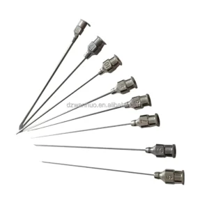 Poultry Livestock Metal Vaccination Needles Veterinary Stainless Steel Hypodermic Needles