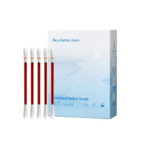 Povidone Iodine Antiseptic Swabsticks Cotton Cleansing Wound Care First Aid Wound Cleaner Swabs Model SH839