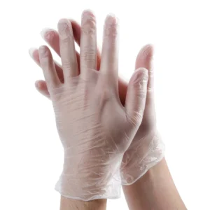 Powder Free Disposable Gloves PE CPE Material for Medical Exam