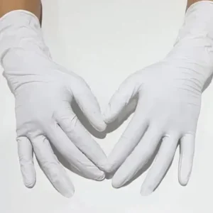 Powder Free Disposable Nitrile Safety Gloves Oil Waterproof for Industrial Cleanroom Hand Arm Protection Exam Ready