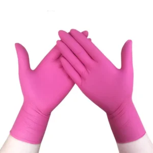 Powder Free Medical Color Nitrile Exam Gloves for Teeth Multipurpose