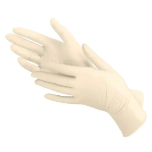 Powder Free Non Sterile Gloves Manufacturer Natural Latex Glove Medical Disposable Gloves