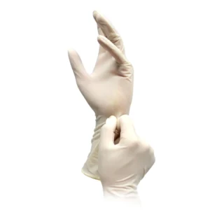 Powdered Sterlie Latex Surgical Gloves Latex Examination Gloves for Medical Operation Size 7 7.5 8 8.5
