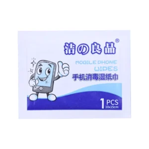 Powerclean Disposable Lens Eyeglasses Wet Cleaning Wipes CE Certified for Eyeglasses Care and Disinfecting