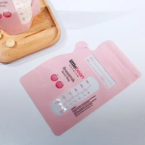 Pre Sterilized BPA Free Stand Up Breastmilk Storage Bags