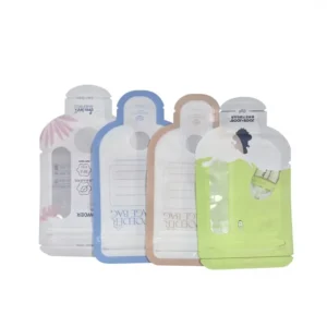 Pre-Sterilized Stand-Up Milk Powder Pouch BPA-Free PE Laminated Biodegradable Food Grade Double Zipper Screw Cap Spout
