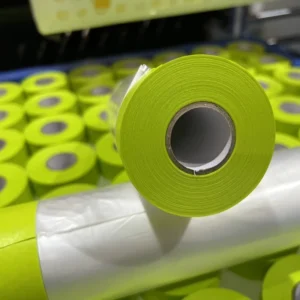 Pre Taped Automotive Adhesive Sticker Spray Paint Protection Film Crepe Paper Masking Cover Acrylic Crepe Paper