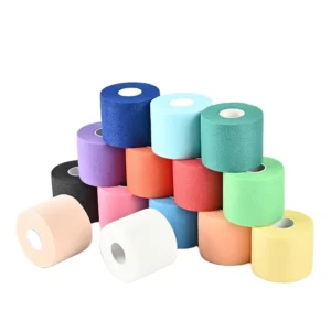 Pre-Wrap PU Foam Roller Elastic Bandages Muscle Protection Strapping Wrist Elbow Under Wraps Athletic Sports Tape