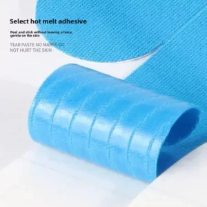 Pre-cut Cotton Knee Pad Muscle Patch Shaped Elastic Breathable Bandage Model BK-036 for Sports Healthy Internal