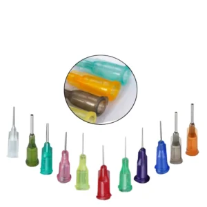 Precision Dispensing Needle Bayonet Plastic Injection Tip PP Dispenser Needle Threaded Nozzle for Glue Pneumatic Fittings