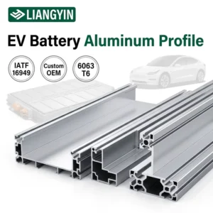 Precision Machining Automotive Aluminum Profile Battery Tray ISO9001 Factory Custom Shape