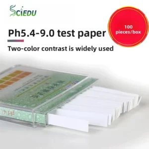Precision pH 4.5-9.0 Two-Color Indicator Paper Acid-Base Strips Sealed in Plastic Film