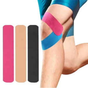 Precut Waterproof Kinesiology Muscle Tape Self Adhesive Bandage Kinesiology Sports Tape for Knee Finger Ankle Palm Shoulder