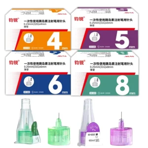 Premium 100 Pack Disposable Pen Needles 31G 32G Ultra Thin Micro Injection Tips for Online Resellers