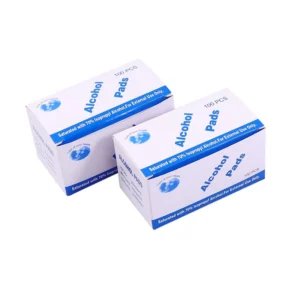 Premium 75% Ethyl Alcohol Satinated Wipes for External Use Premium Alcohol Pads & Swabs