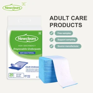 Premium Disposable Incontinence Bed Pads Waterproof Absorbent Adult Under Bed Pads for Elderly Newclears