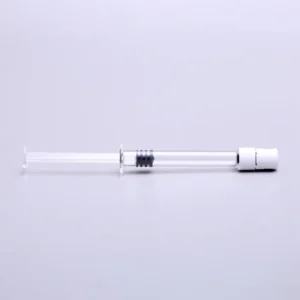 Premium Gas Tight Sterile Tamper Evident Cap Syringe Pre Filled Syringe Borosilicate Glass Refillable