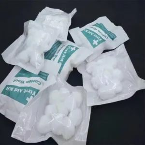 Premium High Absorbency Cotton Ball Pe Bag Surgical Cotton Wool Balls