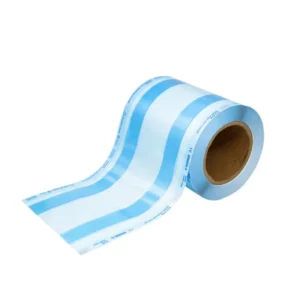 Premium Medical Grade White Paper Gusseted Roll Sterilization Pouches ISO9001 ISO13485 Certified 75mm*100m 3 Years Warranty