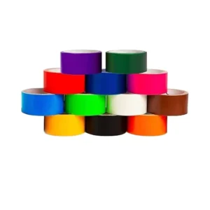 Premium PVC Warning Tape for Floor Marking 600V Rated Single Sided Adhesive 25m Length
