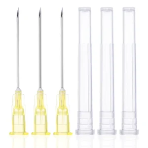 Premium Veterinary Hypodermic Safety Needles 16G 17G 18G 19G 20G 21G 22G 23G 25G 27G 30G Medical Grade Stainless Steel Plastic