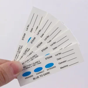 Pressure Class 4 Class 5 Steam Sterilization Test Chemical Indicator Strips for Medical Sterile Disinfection Effect Testing