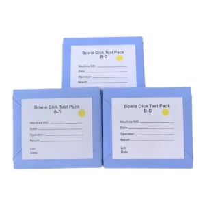 Pressure STEAM Sterilization BD Test Kits High-Temperature Sterilization Test Indicator Kits 100 Packs/Box
