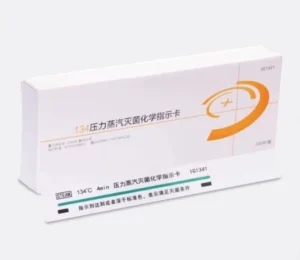 Pressure Steam Sterilization Chemical Indicator Card 132 134 Degrees High pressure Sterilization Chemical Indicator Card