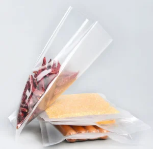 Printable Clear OPP Vacuum Storage Bag Plastic Bags for Vacuum Kitchen Small Freeze Food Packaging Pouch Packing Rolls