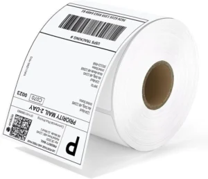 Printable Customizable Waterproof Oil Proof Scratch Label Thermal Rolls 150mmx100mm Shipping Labels