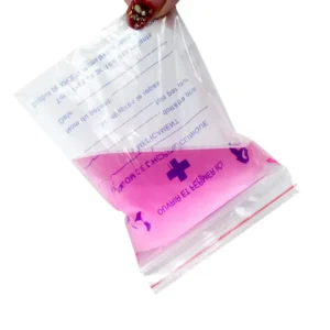 Printed Water Proof WLD LDPE Medical Grade Small Zip Lock Medicine Dispensing Plastic Bag Tablet Envelope Pouch Pill Bag