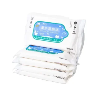 Private Label Baby Biodegradable Flushable Toilet Wet Wipes Disposable Toilet Tissue Seat Wipes Adult Children Skin Care
