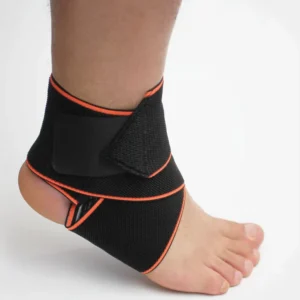 Private Label Breathable Elastic Ankle Support Socks for Basketball and Volleyball Providing Brace and Bandage protection
