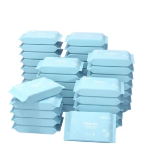 Private Label Individual Wrapped 99% Pure Water Cleaning Organic Feminine Hygiene Intimate Wipes