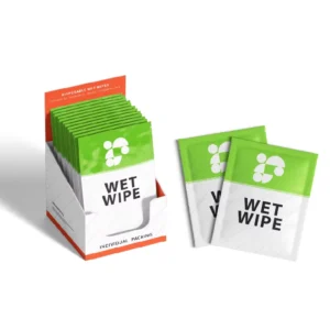 Private Label Single Pack Lemon Wet Wipes Towelettes Restaurant Nonwoven