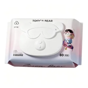 Private Label Wet Wipes Alcohol Free Hypoallergenic Soft Thick Hand & Face Cleansing Wipes for Sensitive Skin Travel Size