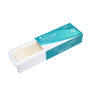 Private Labeling OEM Accept Cotton Swab 400pcs Paper Stick Cotton Bud with Drawer Paper Box