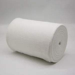 Production Line Medical 4ply 100% Cotton Gauze Roll 90cm X 100 Yard CE Certified Gamma Ray Sterilized