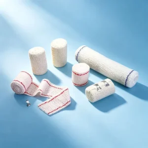 Professional Cotton Crepe Bandage Elastic Breathable Disposable CE Certified Medical Wrap for Hospitals